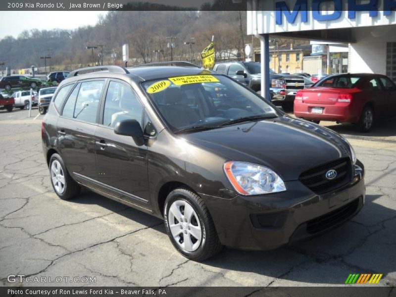 Java Brown / Beige 2009 Kia Rondo LX