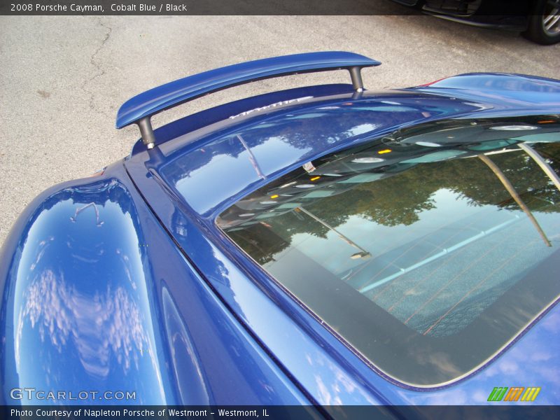 Cobalt Blue / Black 2008 Porsche Cayman