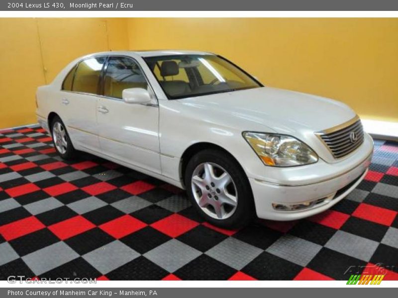 Moonlight Pearl / Ecru 2004 Lexus LS 430