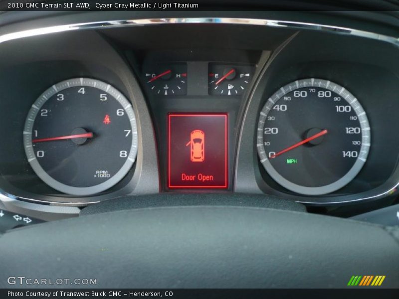 Cyber Gray Metallic / Light Titanium 2010 GMC Terrain SLT AWD