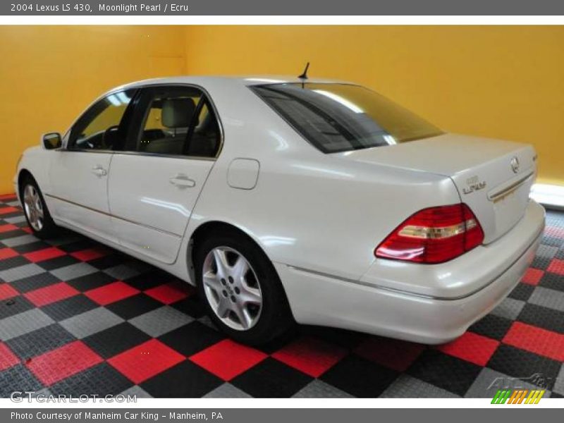 Moonlight Pearl / Ecru 2004 Lexus LS 430