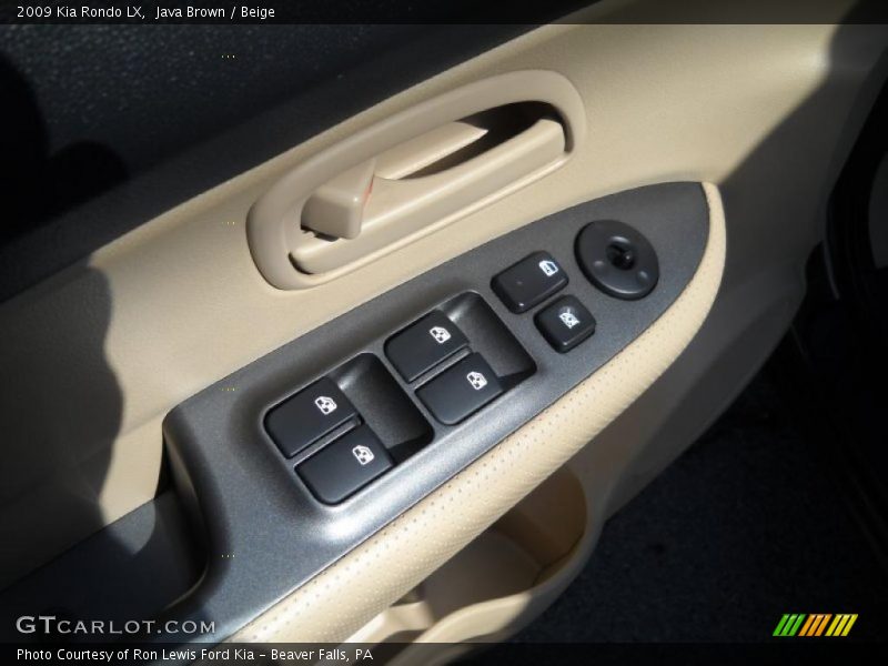 Java Brown / Beige 2009 Kia Rondo LX