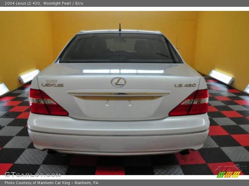 Moonlight Pearl / Ecru 2004 Lexus LS 430