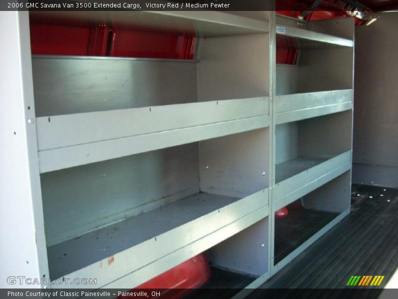 Victory Red / Medium Pewter 2006 GMC Savana Van 3500 Extended Cargo