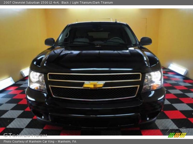 Black / Light Titanium/Dark Titanium 2007 Chevrolet Suburban 1500 LS 4x4