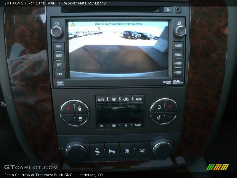 Pure Silver Metallic / Ebony 2010 GMC Yukon Denali AWD