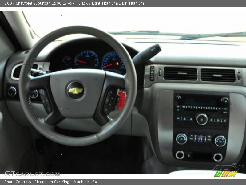 Black / Light Titanium/Dark Titanium 2007 Chevrolet Suburban 1500 LS 4x4