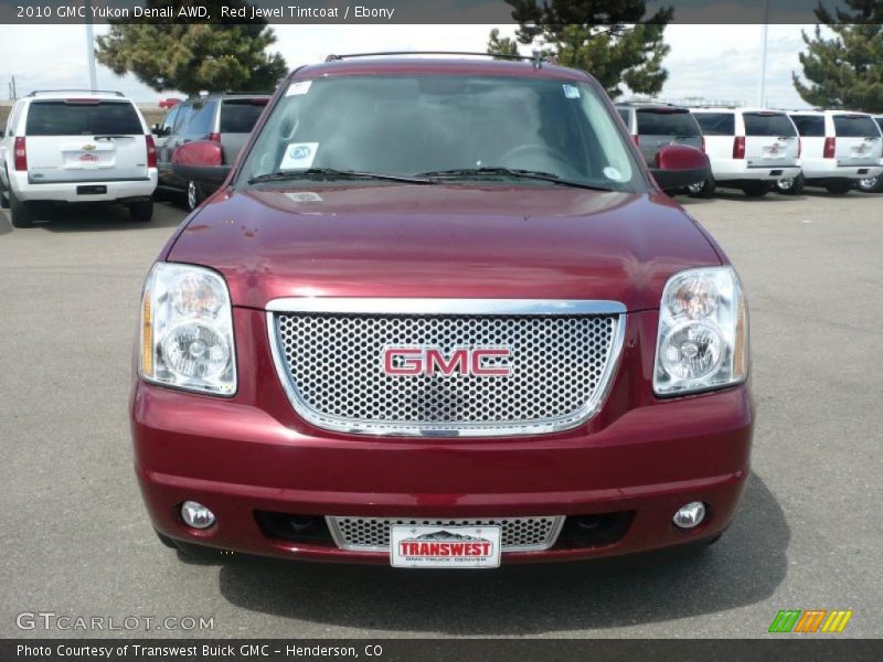Red Jewel Tintcoat / Ebony 2010 GMC Yukon Denali AWD
