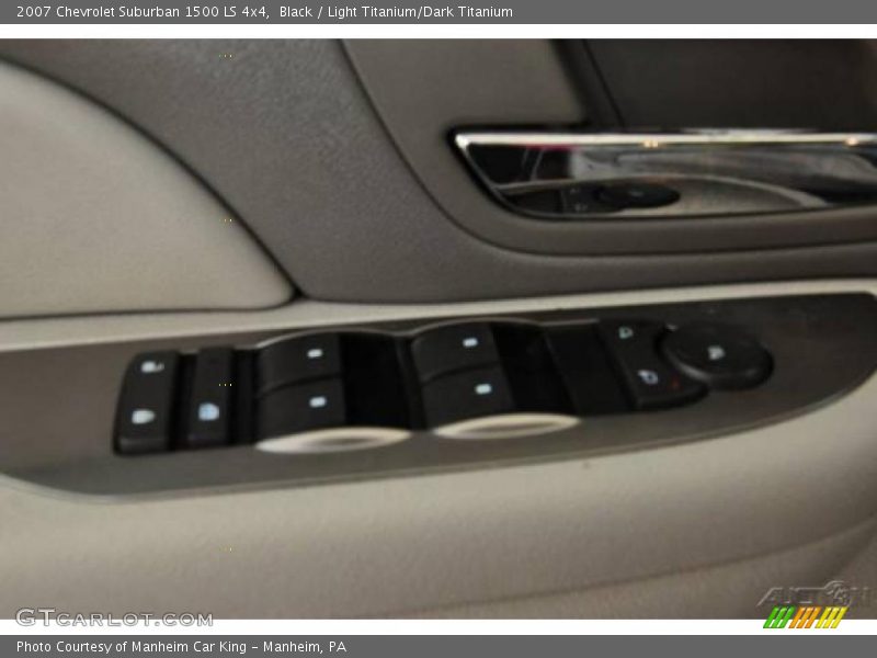 Black / Light Titanium/Dark Titanium 2007 Chevrolet Suburban 1500 LS 4x4