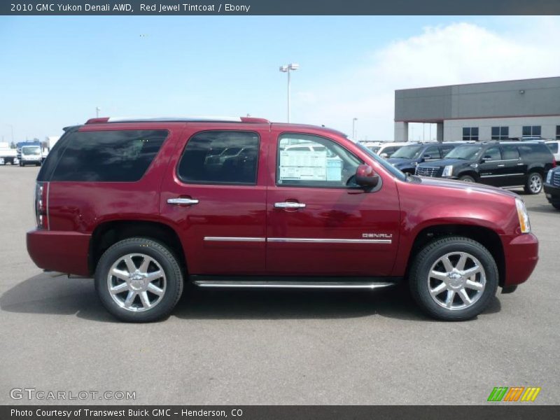 Red Jewel Tintcoat / Ebony 2010 GMC Yukon Denali AWD