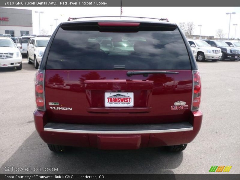 Red Jewel Tintcoat / Ebony 2010 GMC Yukon Denali AWD