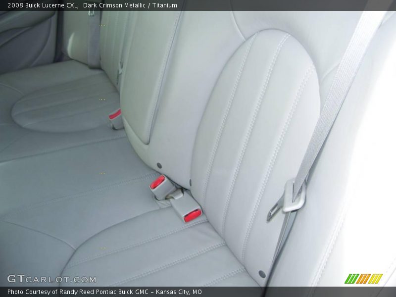 Dark Crimson Metallic / Titanium 2008 Buick Lucerne CXL
