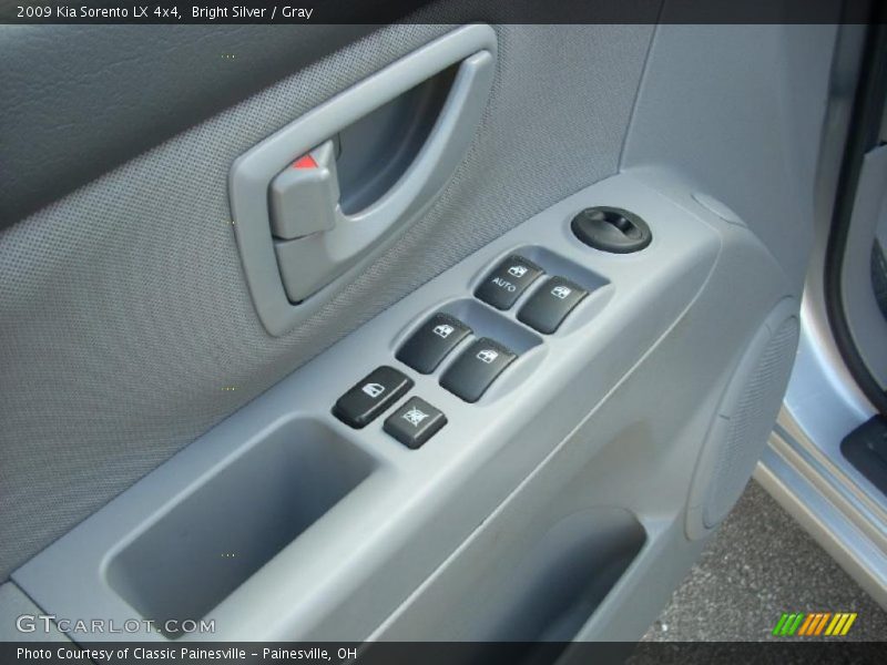 Bright Silver / Gray 2009 Kia Sorento LX 4x4