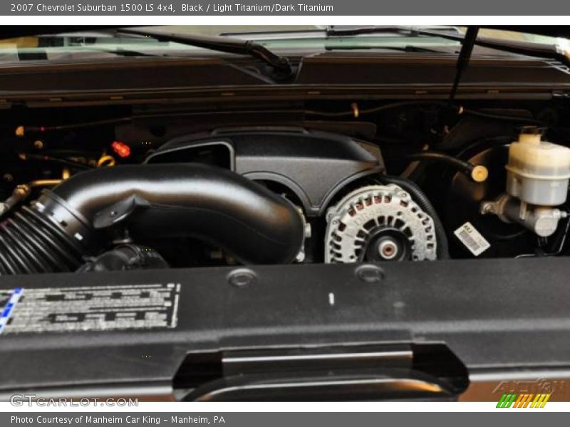 Black / Light Titanium/Dark Titanium 2007 Chevrolet Suburban 1500 LS 4x4
