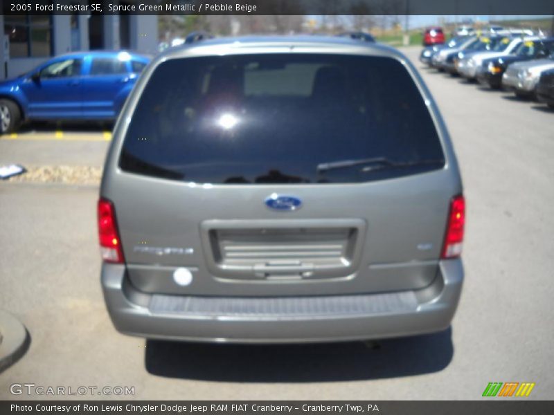 Spruce Green Metallic / Pebble Beige 2005 Ford Freestar SE
