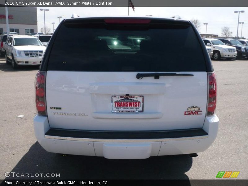 Summit White / Light Tan 2010 GMC Yukon XL Denali AWD