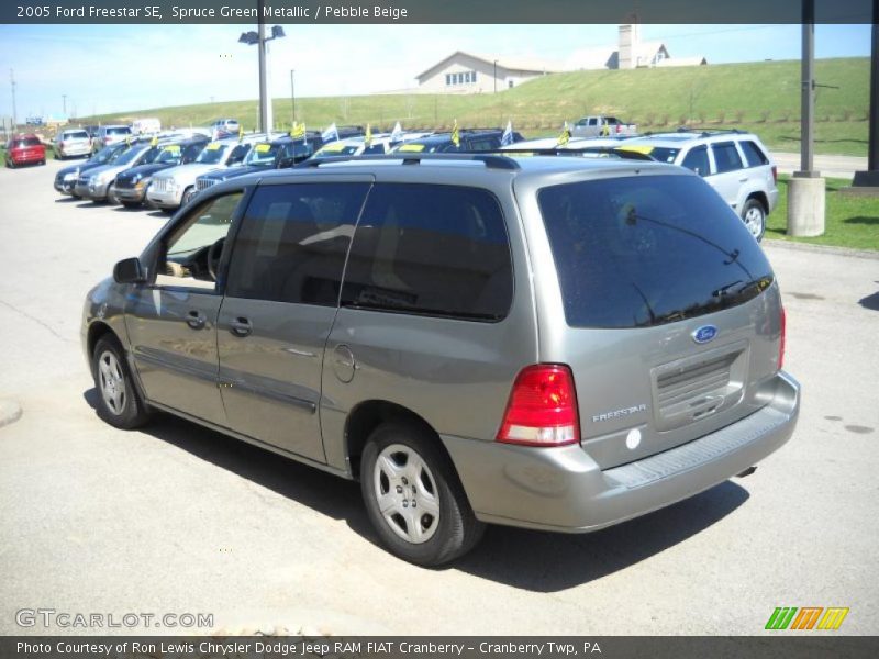 Spruce Green Metallic / Pebble Beige 2005 Ford Freestar SE