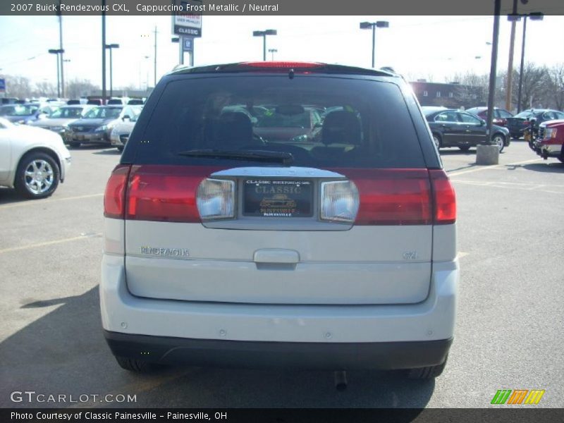Cappuccino Frost Metallic / Neutral 2007 Buick Rendezvous CXL