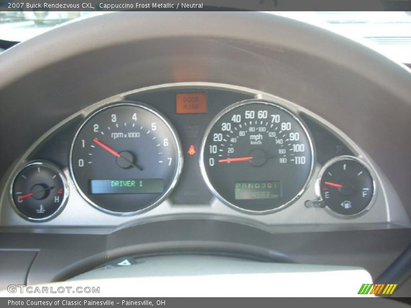 Cappuccino Frost Metallic / Neutral 2007 Buick Rendezvous CXL