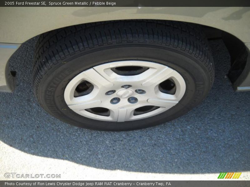 Spruce Green Metallic / Pebble Beige 2005 Ford Freestar SE