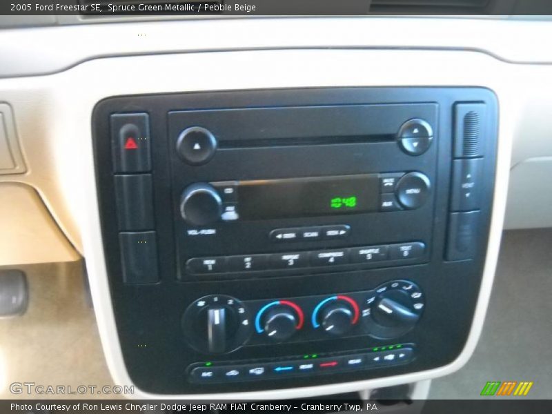 Spruce Green Metallic / Pebble Beige 2005 Ford Freestar SE