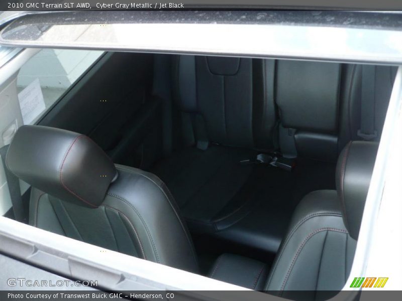 Cyber Gray Metallic / Jet Black 2010 GMC Terrain SLT AWD