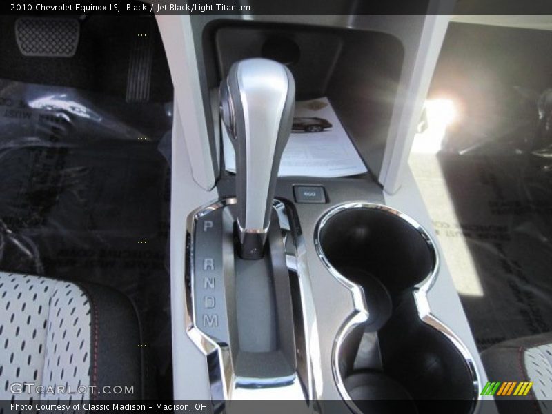 Black / Jet Black/Light Titanium 2010 Chevrolet Equinox LS