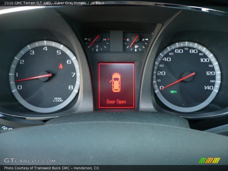 Cyber Gray Metallic / Jet Black 2010 GMC Terrain SLT AWD