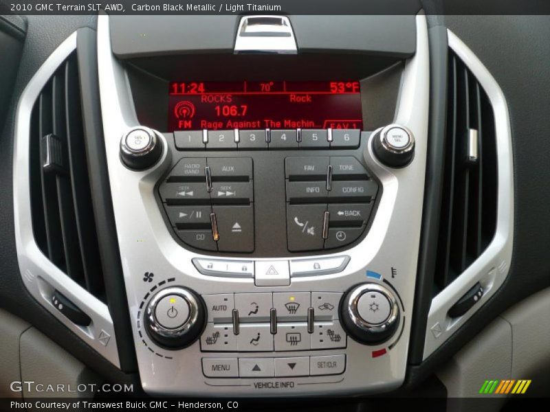 Carbon Black Metallic / Light Titanium 2010 GMC Terrain SLT AWD