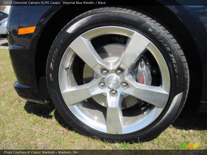 Imperial Blue Metallic / Black 2010 Chevrolet Camaro SS/RS Coupe