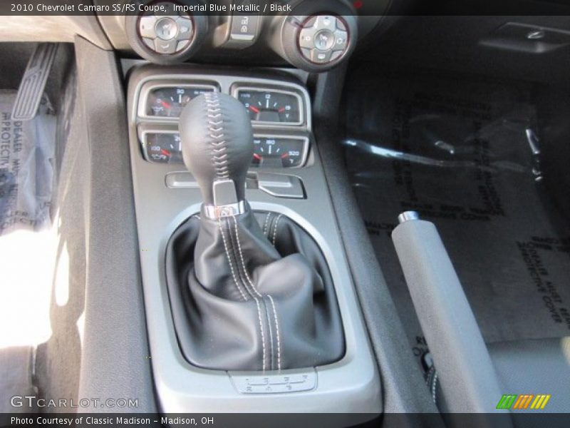 Imperial Blue Metallic / Black 2010 Chevrolet Camaro SS/RS Coupe