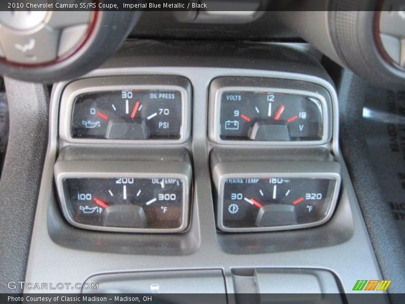 Imperial Blue Metallic / Black 2010 Chevrolet Camaro SS/RS Coupe