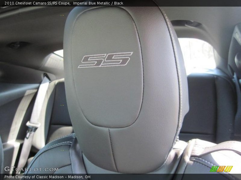 Imperial Blue Metallic / Black 2010 Chevrolet Camaro SS/RS Coupe
