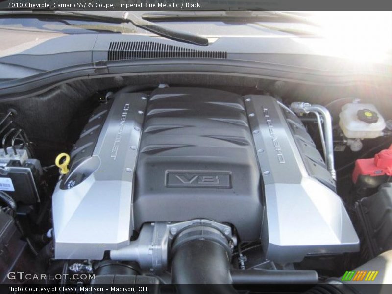 Imperial Blue Metallic / Black 2010 Chevrolet Camaro SS/RS Coupe