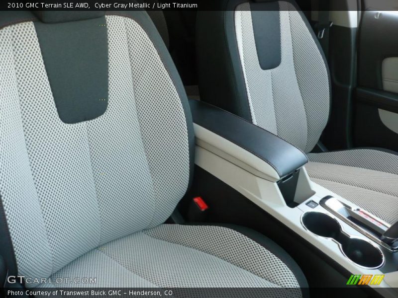 Cyber Gray Metallic / Light Titanium 2010 GMC Terrain SLE AWD