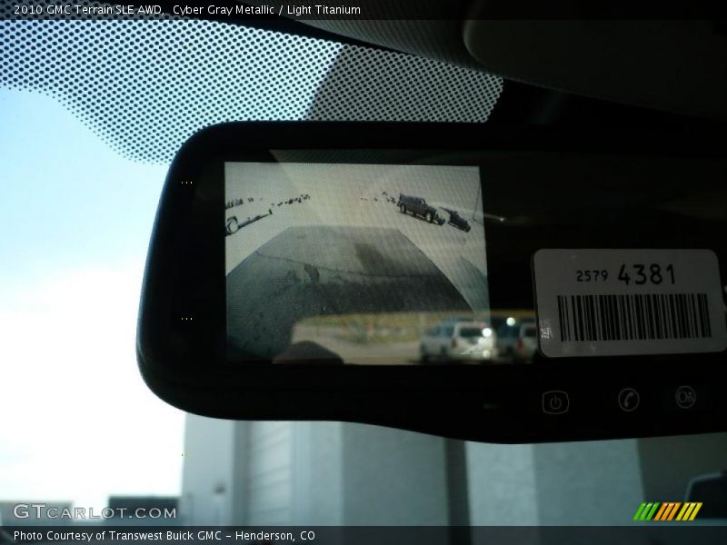 Cyber Gray Metallic / Light Titanium 2010 GMC Terrain SLE AWD