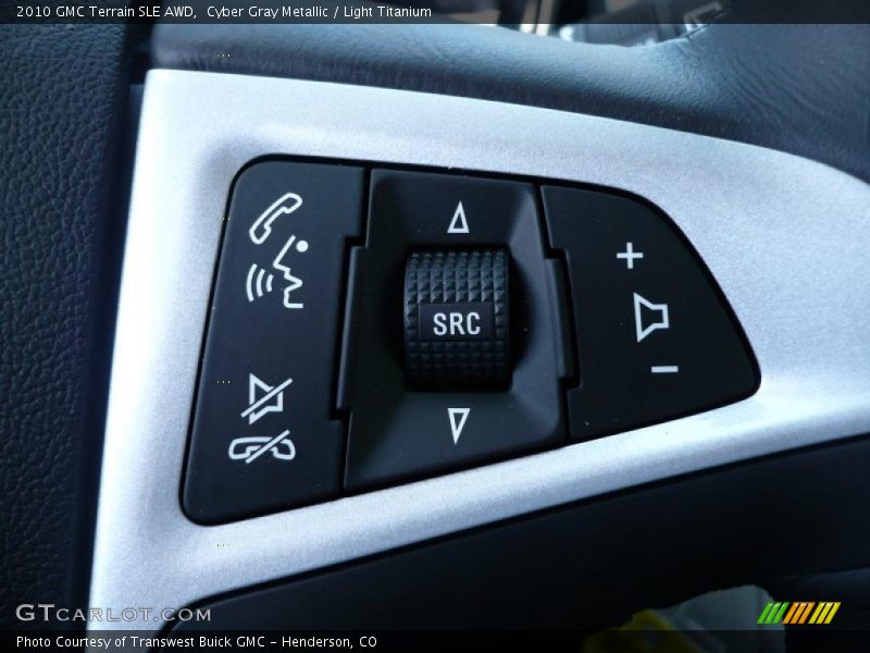 Cyber Gray Metallic / Light Titanium 2010 GMC Terrain SLE AWD