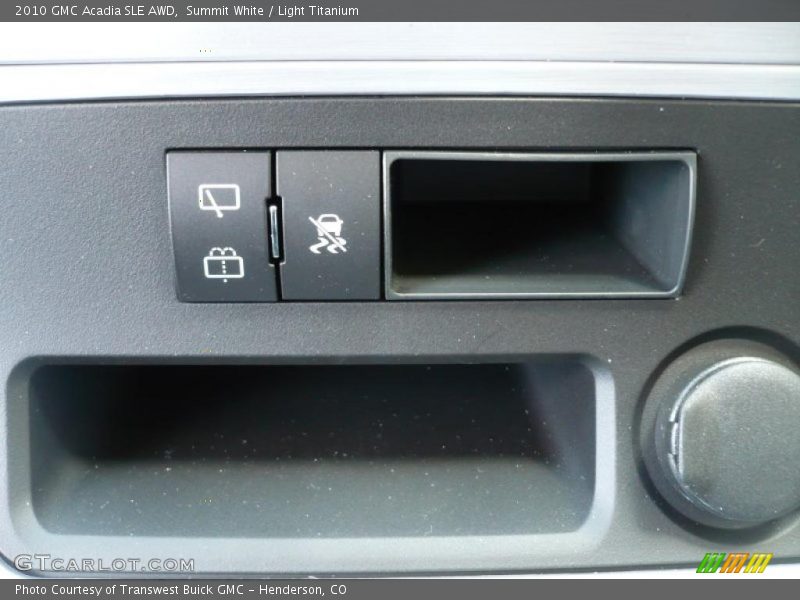 Summit White / Light Titanium 2010 GMC Acadia SLE AWD