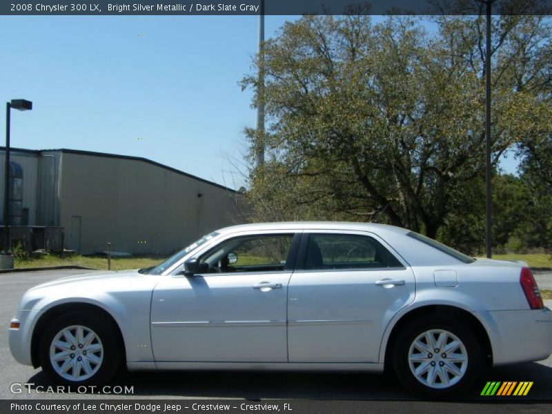 Bright Silver Metallic / Dark Slate Gray 2008 Chrysler 300 LX