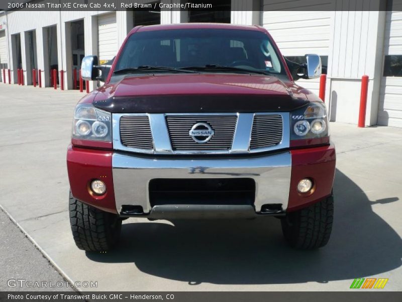 Red Brawn / Graphite/Titanium 2006 Nissan Titan XE Crew Cab 4x4