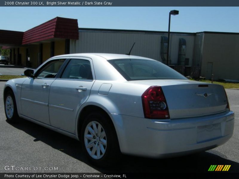 Bright Silver Metallic / Dark Slate Gray 2008 Chrysler 300 LX