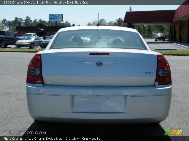 Bright Silver Metallic / Dark Slate Gray 2008 Chrysler 300 LX
