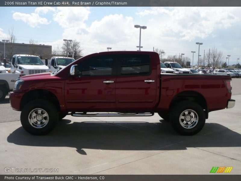 Red Brawn / Graphite/Titanium 2006 Nissan Titan XE Crew Cab 4x4