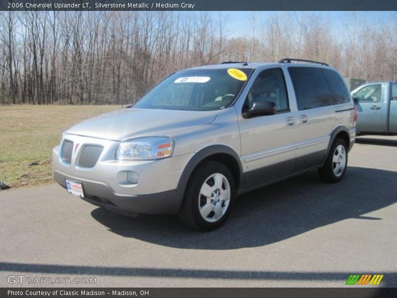 Silverstone Metallic / Medium Gray 2006 Chevrolet Uplander LT