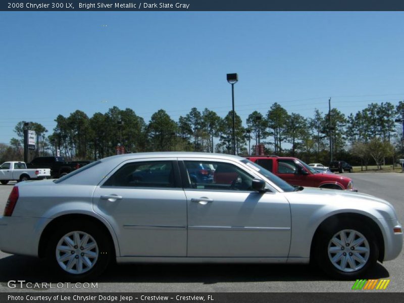 Bright Silver Metallic / Dark Slate Gray 2008 Chrysler 300 LX