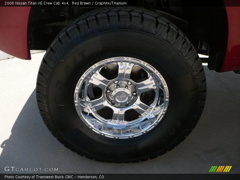 Red Brawn / Graphite/Titanium 2006 Nissan Titan XE Crew Cab 4x4