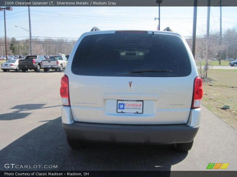 Silverstone Metallic / Medium Gray 2006 Chevrolet Uplander LT