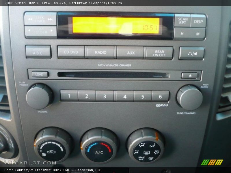 Red Brawn / Graphite/Titanium 2006 Nissan Titan XE Crew Cab 4x4
