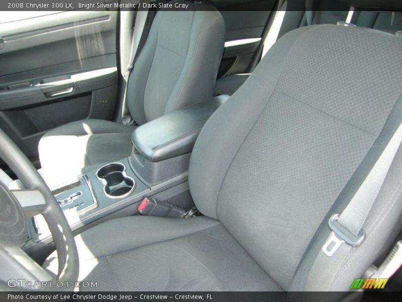 Bright Silver Metallic / Dark Slate Gray 2008 Chrysler 300 LX