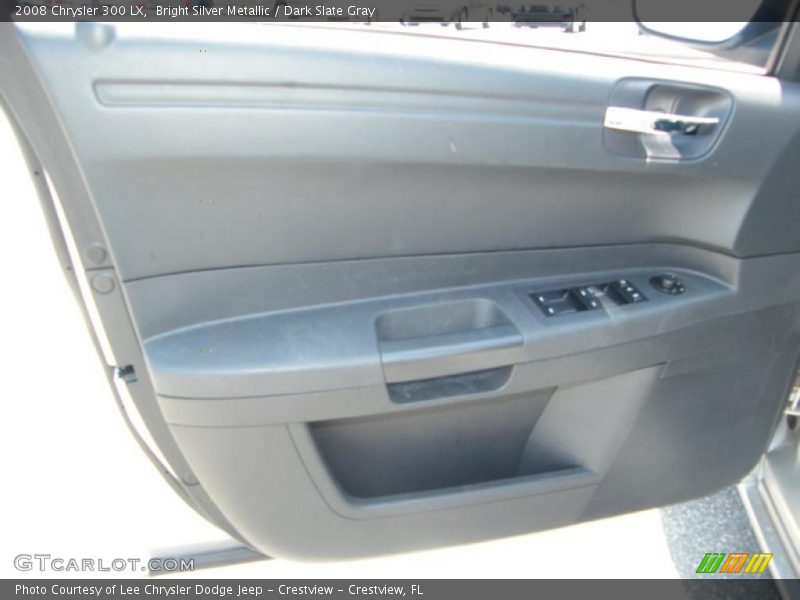 Bright Silver Metallic / Dark Slate Gray 2008 Chrysler 300 LX